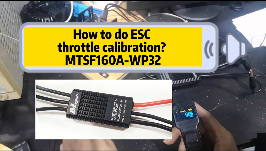 How to use MTSF160A-WP32 160A Efoil ESC?  -- Manual