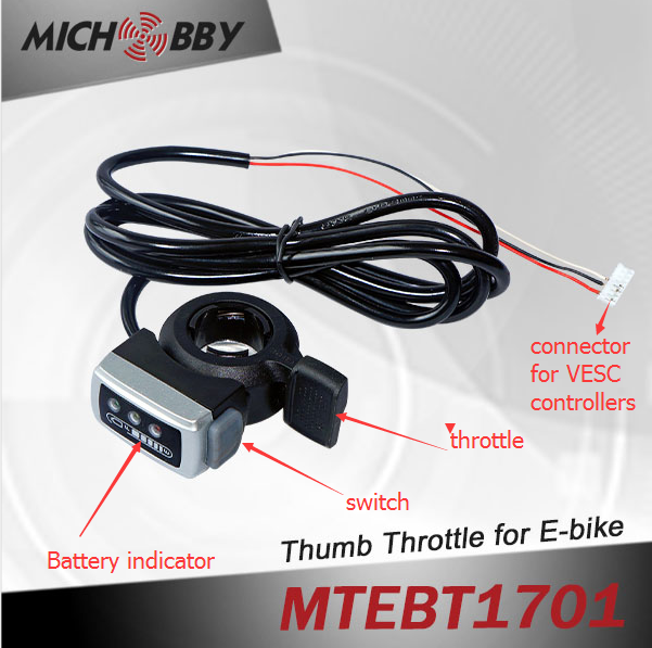 How to make VESC/VESC based controllers work with thumb throttle