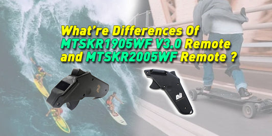 What are differences of MTSKR1905WF V3.0 Remote and MTSKR2005WF Remote?
