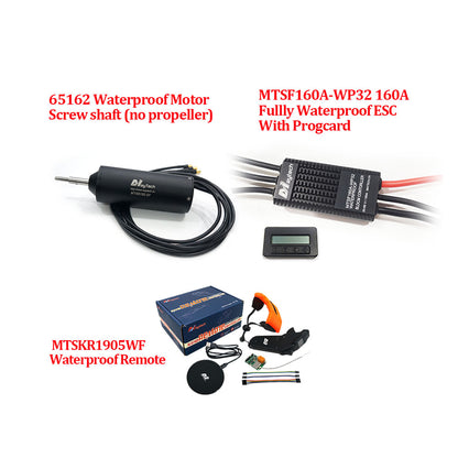 Maytech Light Weight Efoil Kit ( 65162 Waterproof Motor + Waterproof 160A ESC+ V2 Remote ) With or Without Anti-spark switch