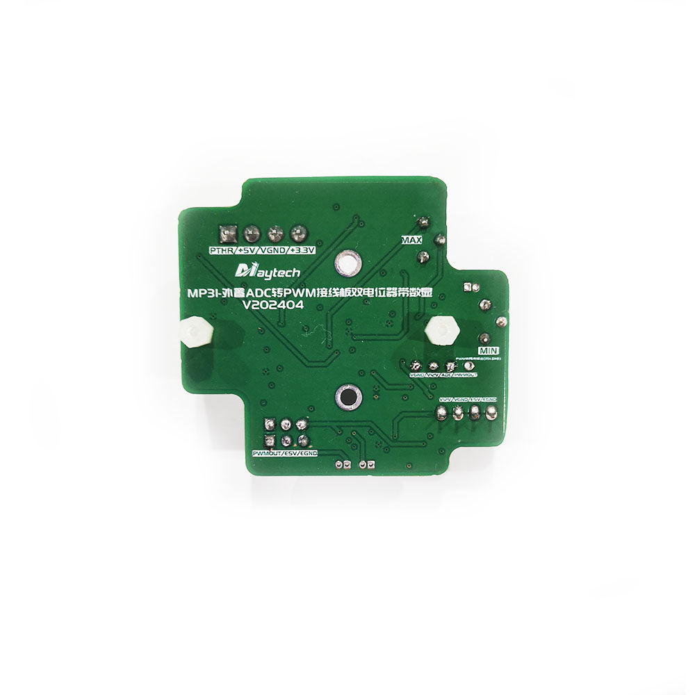 In Stock! Maytech V1.0 Analog Voltage to PWM Converter ADC to PWM Signal Converter 0-5V Analog Input to 0-100% PWM adjustable 0.8-2.2ms 100HZ PWM Output