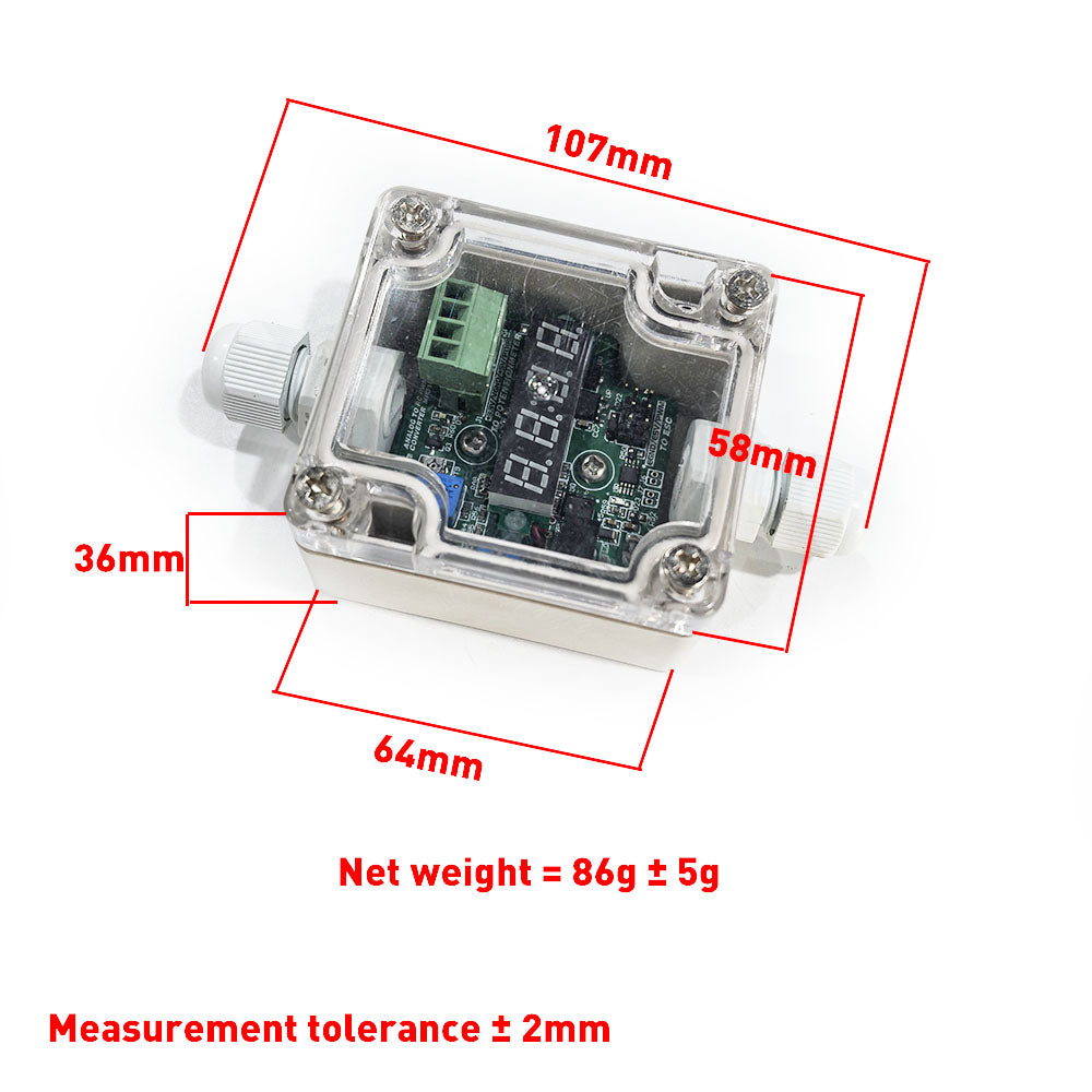 In Stock! Maytech V1.0 Analog Voltage to PWM Converter ADC to PWM Signal Converter 0-5V Analog Input to 0-100% PWM adjustable 0.8-2.2ms 100HZ PWM Output