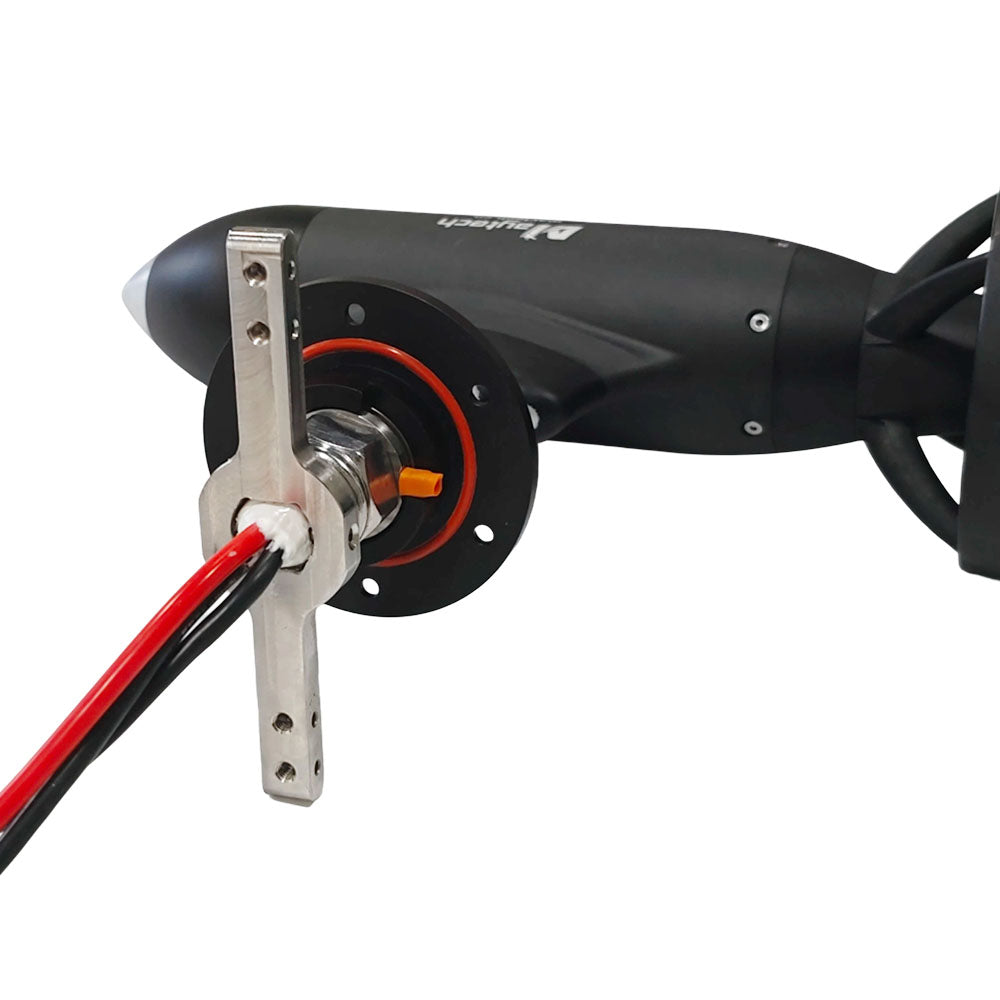 7.6KW 58.5KGf Thrust Maytech MTED70-E Electric Steerable POD Motor with Built-in ESC Electric Outboard Trolling Motor 10HP POD Drives for Efoil Surf Inflatable Electric Kayak Boat