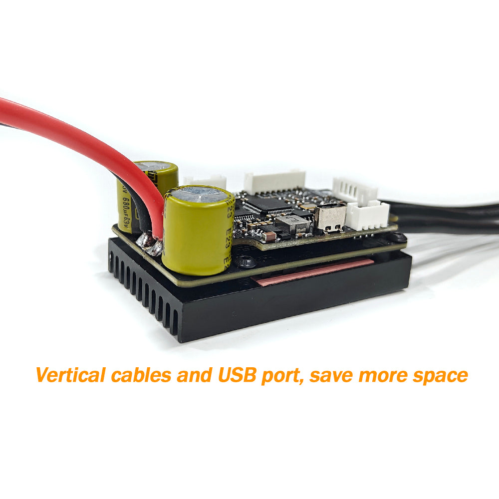 New 100A VESC6 Based ESC for Efoil DIY Foil Assist ROV Electric SUP Board Esurf Assist Electric Skateboard Robots