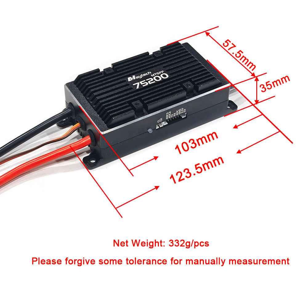 In Stock! Maytech 75200 200A 75V VESC for Electric Skateboard Efoil Robots Speed Controller based on V75/300