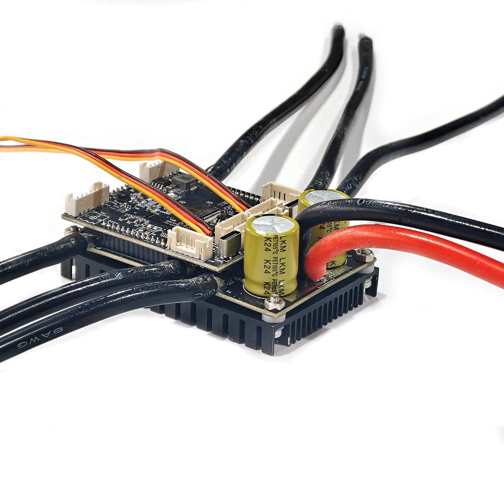 Maytech MTSPFD60A New 120A Dual VESC6 Based ESC for Dual Motor Drive Underwater Thruster Robots Electric Skateboard Longboard