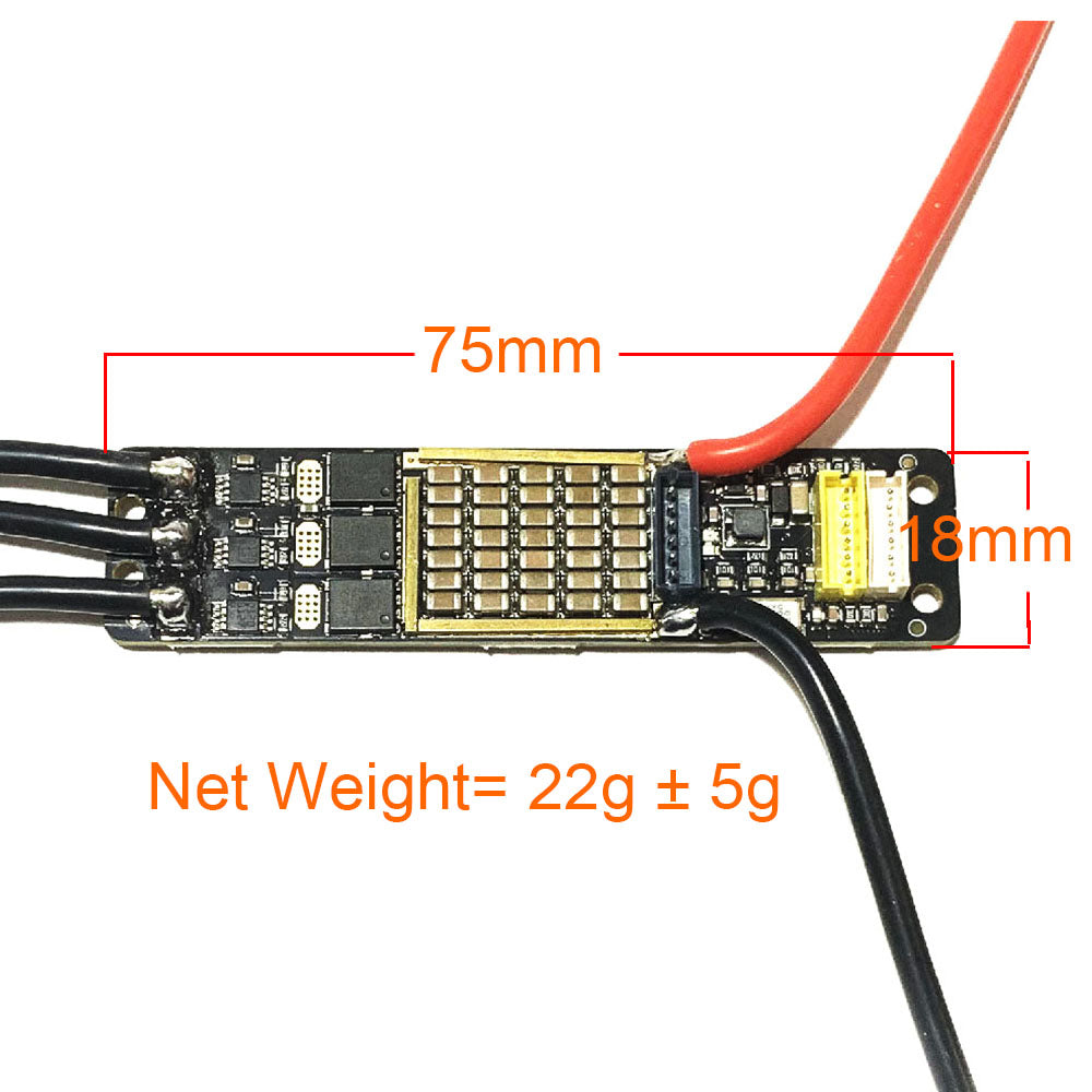 In Stock! Maytech Mini VESC6 based controller 30A 10S 42V MTSPF6.0M for Education Robots