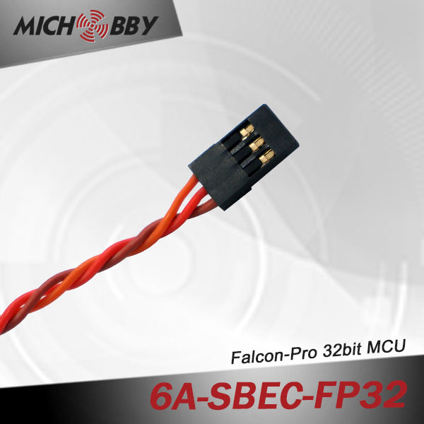 6A 2S FP Brushless ESC 32bit Speed Controller for RC Airplanes MT6A‐SBEC‐FP32