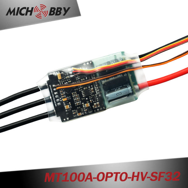100A 12S HV Brushless ESC BLHeli_32 ESC for multicopters drones MT100A-OPTO-HV-SF32
