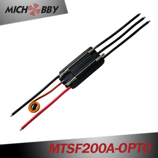 Maytech 200A 8LIPO OPTO ESC with Water-cooling Aluminum Case Controller for electric boat baitboat remote controled boat