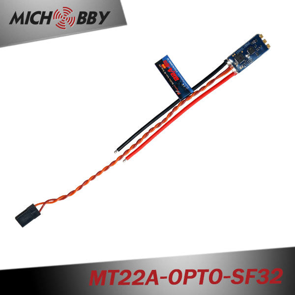 22A Brushless ESC BLHeli_32 mini ESC for multicopters drones MT22A-OPTO-SF32