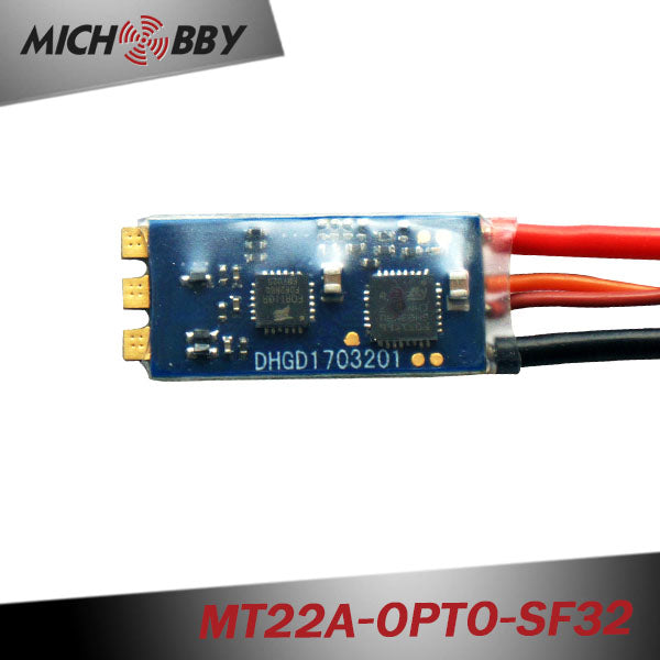22A Brushless ESC BLHeli_32 mini ESC for multicopters drones MT22A-OPTO-SF32
