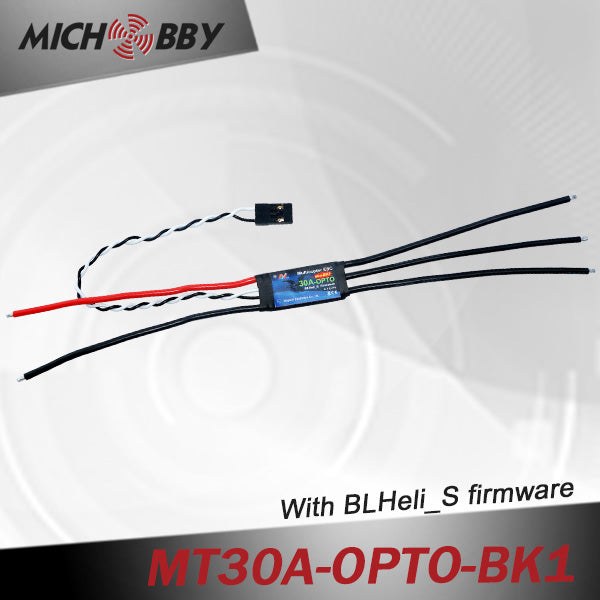 30A Brushless ESC BLHeli_S Firmware Speed controller for Multicopters Drones MT30A-OPTO-BK1/BK2