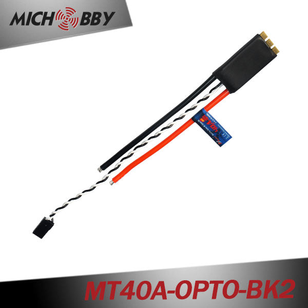 40A Brushless ESC BLHeli_S Firmware Speed controller for Multicopters Drones MT40A-OPTO-BK2