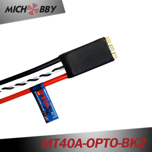40A Brushless ESC BLHeli_S Firmware Speed controller for Multicopters Drones MT40A-OPTO-BK2