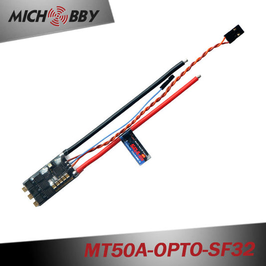 50A Brushless ESC BLHeli_32 mini ESC for multicopters drones MT50A-OPTO-SF32