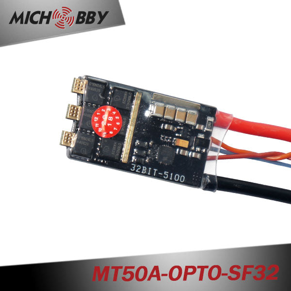 50A Brushless ESC BLHeli_32 mini ESC for multicopters drones MT50A-OPTO-SF32