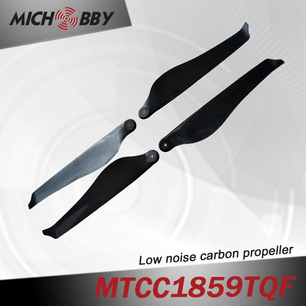 In Stock! Maytech Low noise MTCC1859TQF 18inch carbon fiber balsa wood Composite propeller for agricultural drones aerial photography