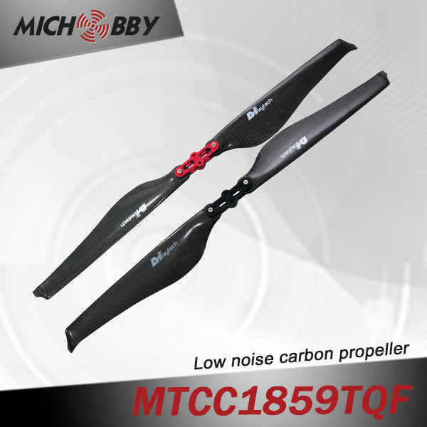 In Stock! Maytech Low noise MTCC1859TQF 18inch carbon fiber balsa wood Composite propeller for agricultural drones aerial photography