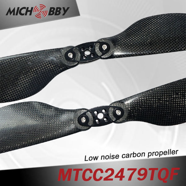 In Stock! Maytech Low noise MTCC2479TQF 24inch carbon fiber balsa wood Composite propeller for agricultural drones aerial photography