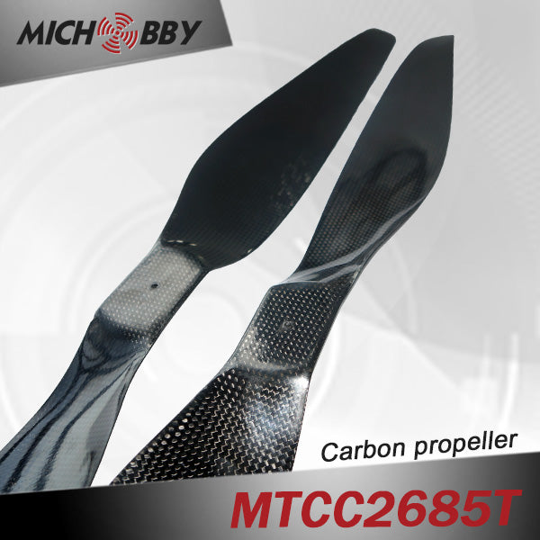 Carbon fiber propeller 26.0x8.5inch for aerial photography