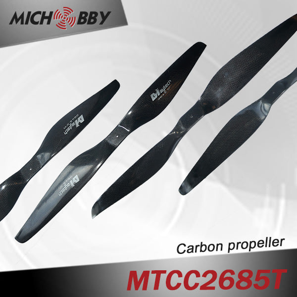 Carbon fiber propeller 26.0x8.5inch for aerial photography