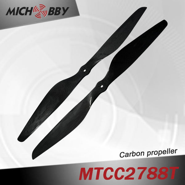 Carbon fiber propeller 27.0x8.0inch for big agriculture drone