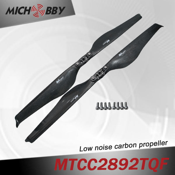 In Stock! Maytech Low noise MTCC2892TQF 28inch carbon fiber balsa wood Composite propeller for agricultural drones aerial photography