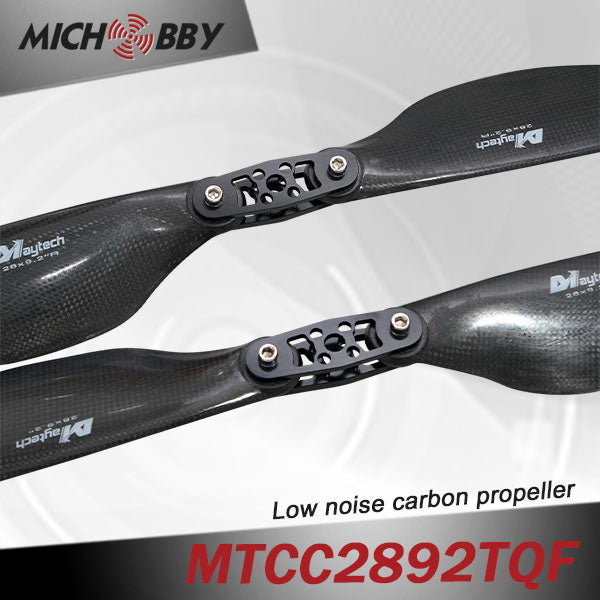 In Stock! Maytech Low noise MTCC2892TQF 28inch carbon fiber balsa wood Composite propeller for agricultural drones aerial photography