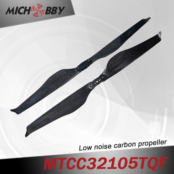 In Stock! Maytech Low noise MTCC32105TQF 32inch carbon fiber balsa wood Composite propeller for agricultural drones aerial photography