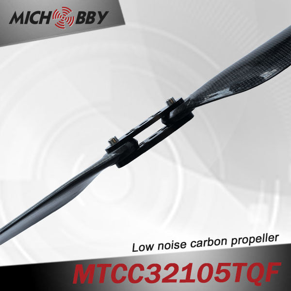 In Stock! Maytech Low noise MTCC32105TQF 32inch carbon fiber balsa wood Composite propeller for agricultural drones aerial photography