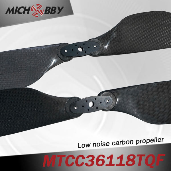 In Stock! Maytech Low noise MTCC36118TQF 36inch carbon fiber Composite propeller for agricultural drones aerial photography