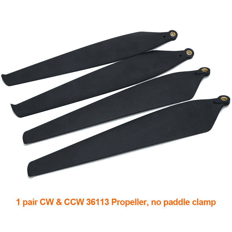 In Stock! 36113 Folding Propellers CW CCW 36x11.3'' Nylon Or Carbon Fiber Propeller for XAG P30 agriculture spraying drone
