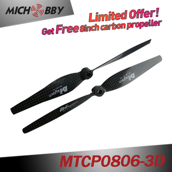 (Giveaway 3-8inch Carbon propellers)  Get Free carbon fieber propeller When Place any Order