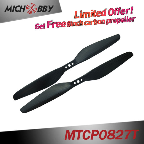 (Giveaway 3-8inch Carbon propellers)  Get Free carbon fieber propeller When Place any Order