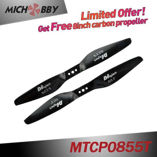 (Giveaway 3-8inch Carbon propellers)  Get Free carbon fieber propeller When Place any Order