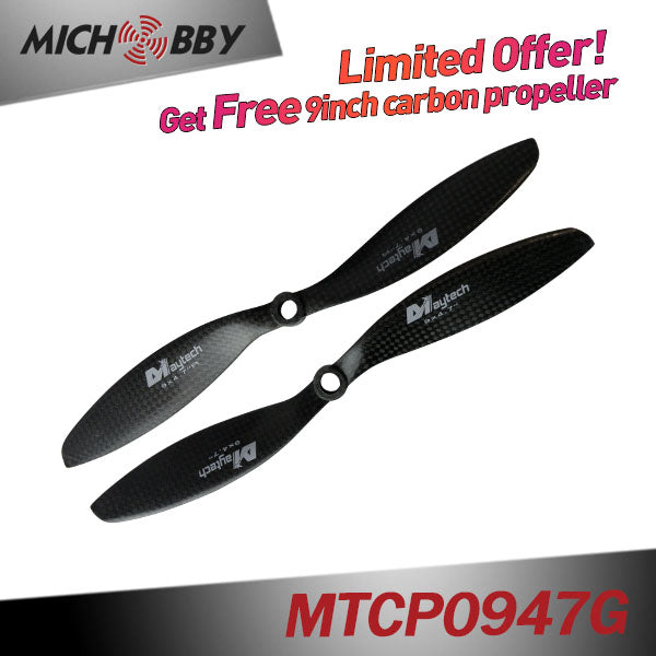 (Giveaway 9-10inch Carbon propellers)  Get Free carbon fieber propeller When Place any Order