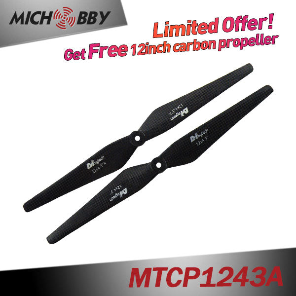 (Giveaway 11-13inch Carbon propellers)  Get Free carbon fieber propeller When Place any Order