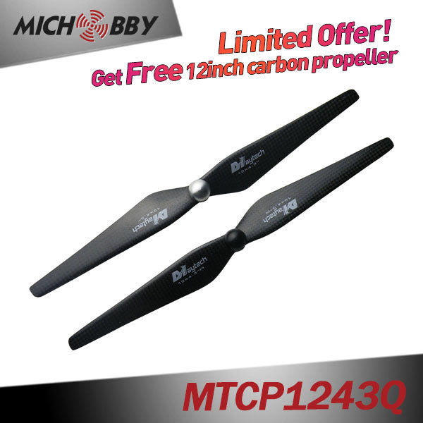 (Giveaway 11-13inch Carbon propellers)  Get Free carbon fieber propeller When Place any Order