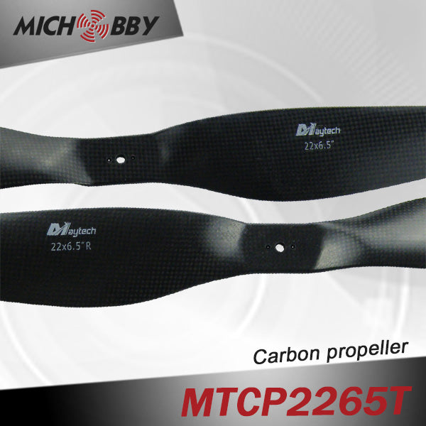 Carbon fiber propeller 22.0x6.5inch for drone for agriculture