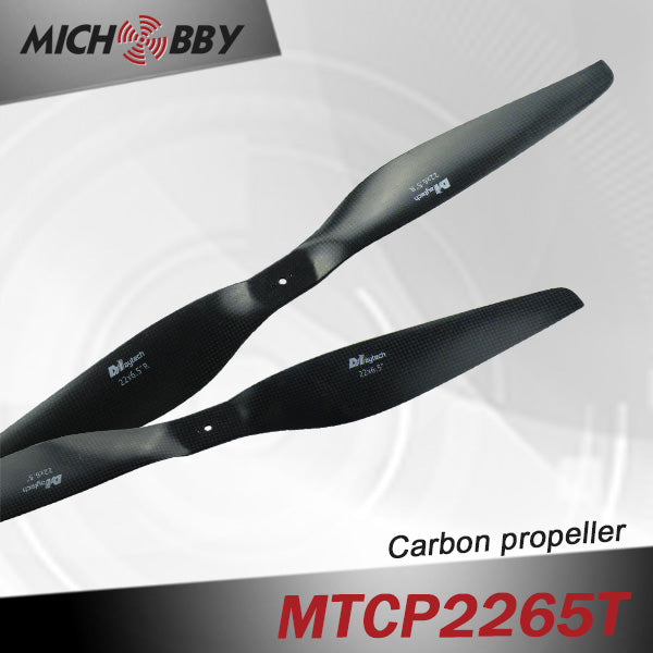 Carbon fiber propeller 22.0x6.5inch for drone for agriculture