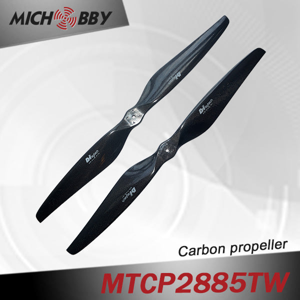 Carbon fiber propeller 28.0x8.5inch for aerial photography uav