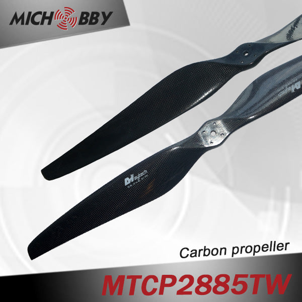 Carbon fiber propeller 28.0x8.5inch for aerial photography uav