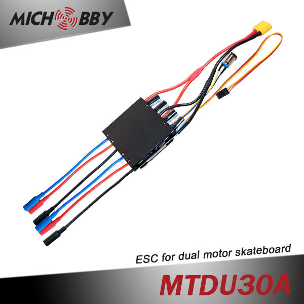 In Stock! Maytech dual drive controller with FOC mode for hub skateboard electric longboard