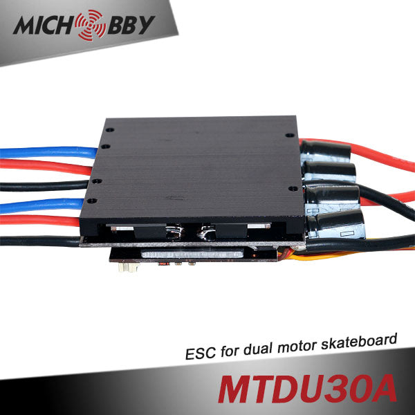 In Stock! Maytech dual drive controller with FOC mode for hub skateboard electric longboard