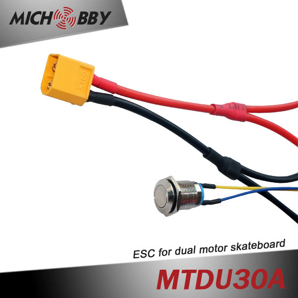 In Stock! Maytech dual drive controller with FOC mode for hub skateboard electric longboard