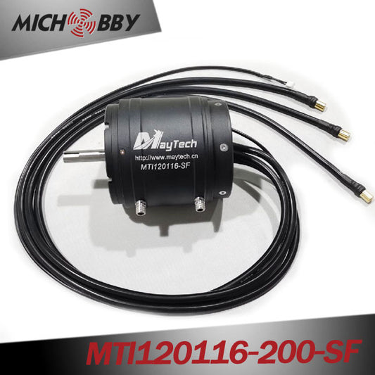 Maytech 120116 Brushless Inrunner Motor for Efoil/Esurf/Hydrofoil Powerful Engine with Water-cooling Fully wateproof