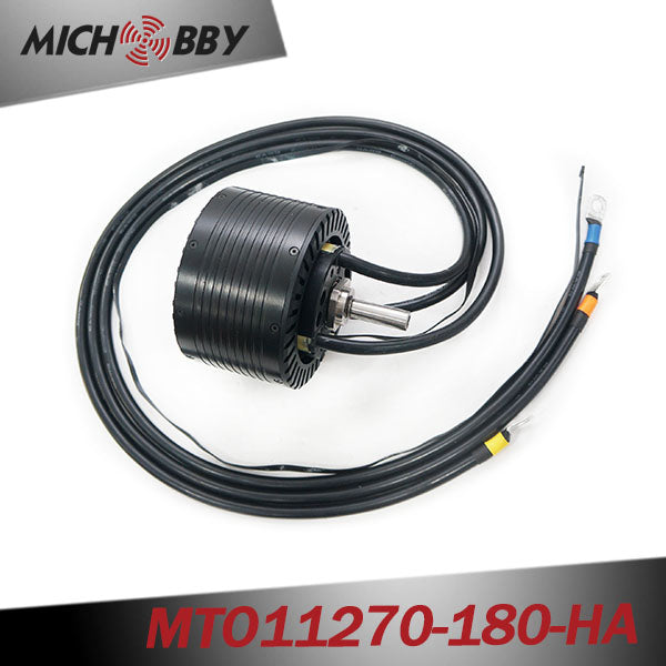 Maytech Watercooled MTO11270 180KV outrunner Brushless Sensorless Motor for Esurf/Efoil/RC Boat/Robots