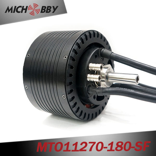 Maytech Watercooled MTO11270 180KV outrunner Brushless Sensorless Motor for Esurf/Efoil/RC Boat/Robots