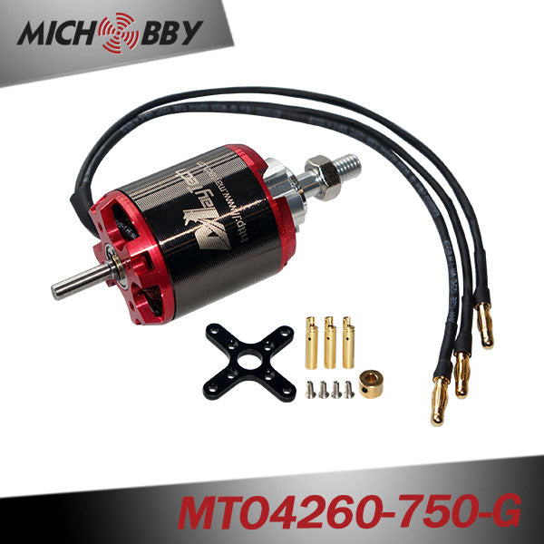 4260 600KV/750KV/850KV Brushless Outrunner Sensorless Motor Open Cover for Rc Airplane/Helicopter/Robotics